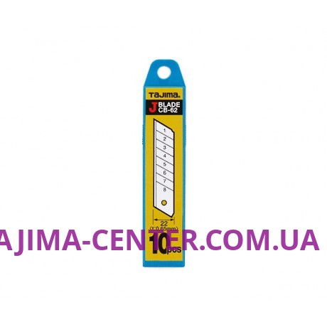 Сегментні леза 22 мм TAJIMA Endura J- Blade, CB62H, 10шт