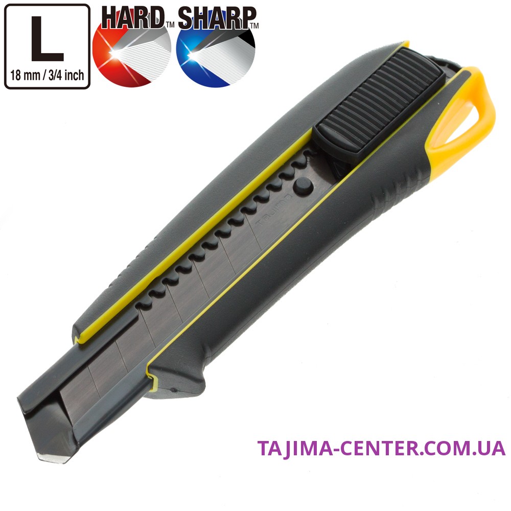 Ніж сегментний 18мм TAJIMA Driver Cutter DC560Y-EUR, автоматичний фіксатор