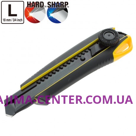 Ніж сегментний 18мм TAJIMA Driver Cutter Elastomere DC561Y-EUR, гвинтовий фіксатор