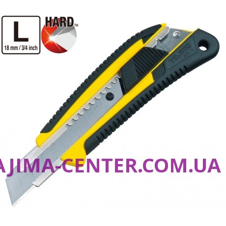 Ніж сегментний 18мм, TAJIMA Heavy Duty GRI, LC560, автоматичний фіксатор