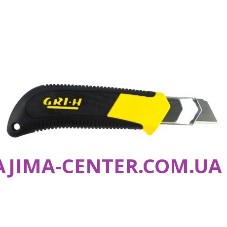 Ніж сегментний 18мм, TAJIMA Heavy Duty GRI, LC561, гвинтовий фіксатор