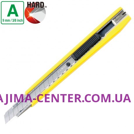 Ніж сегментний 9мм, TAJIMA Precision Craft LC303YB, автоматичний фіксатор