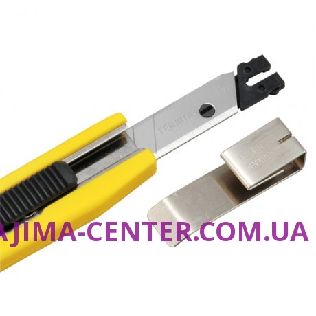Ніж сегментний 9мм, TAJIMA Precision Craft LC303YB, автоматичний фіксатор