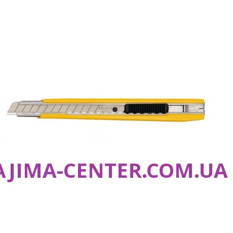 Ніж сегментний 9мм, TAJIMA Precision Craft LC303YB, автоматичний фіксатор