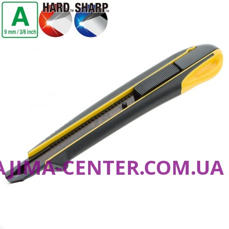Ніж сегментний 9мм TAJIMA Driver Cutter DC360YB, автоматичний фіксатор