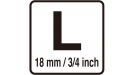 Леза 18 мм