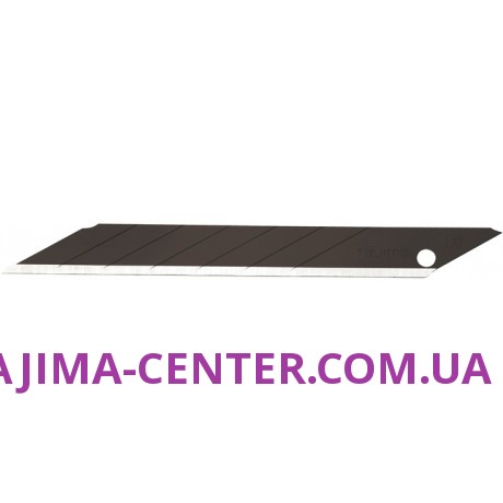 Леза сегментні Premium 9мм TAJIMA Acute Angle Razar Black Blades CB39RB кут нахилу 30°, 10 шт.