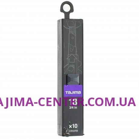 Сегментні леза Premium 18мм TAJIMA DORA  Razar Black Blades CB50RB, 10 шт.