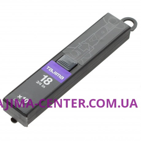 Сегментні леза Premium 18мм TAJIMA DORA  Razar Black Blades CB50RB, 10 шт.