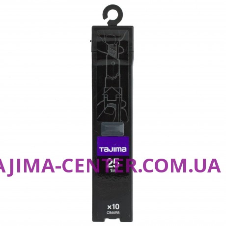 Сегментні леза Premium 25 мм  TAJIMA DORA  Razar Black Blades CB65RB, 10 шт