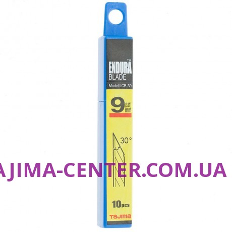 Леза сегментні 9мм TAJIMA Acute Angle Endura Blade LB39H кут нахилу 30°, 10 шт.