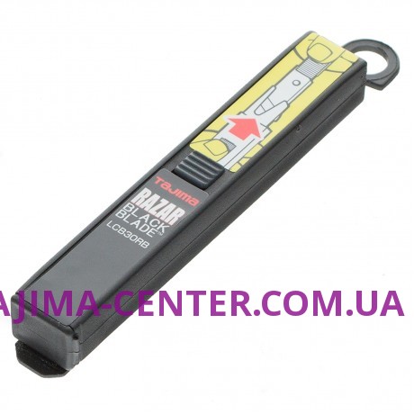 Леза сегментні 9мм TAJIMA Razar Black LCB30RB, чорні, 10 шт.