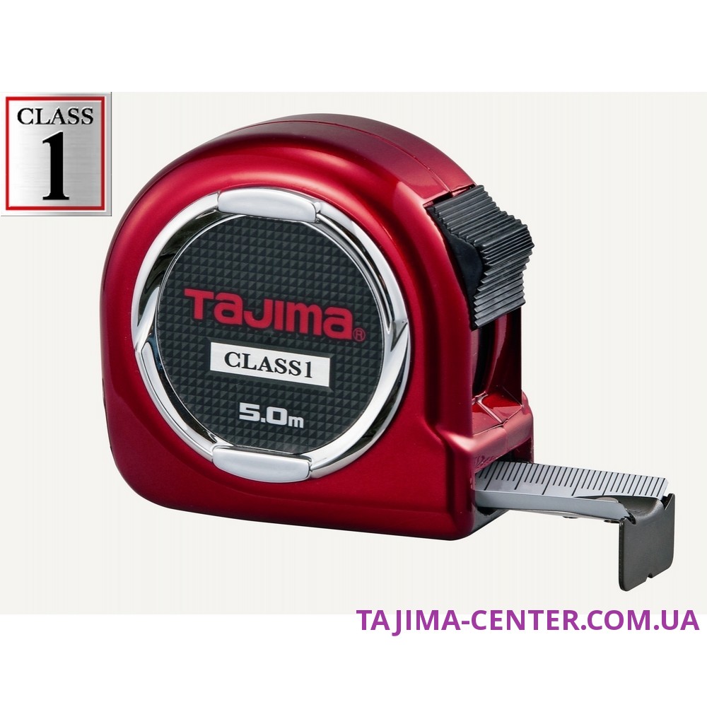 Рулетка прецизійна 1 клас, TAJIMA Hi Lock CLASS 1, L25-50E1-EUR - 5м×25мм