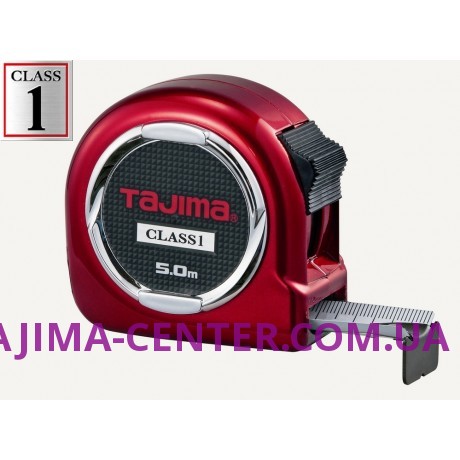 Рулетка прецизійна 1 клас, TAJIMA Hi Lock CLASS 1, L25-50E1-EUR - 5м×25мм
