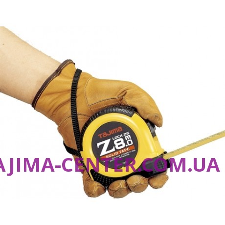 Рулетка будівельна посилена TAJIMA Z-Lock, ZL25-80EB-EUR - 8м×25мм
