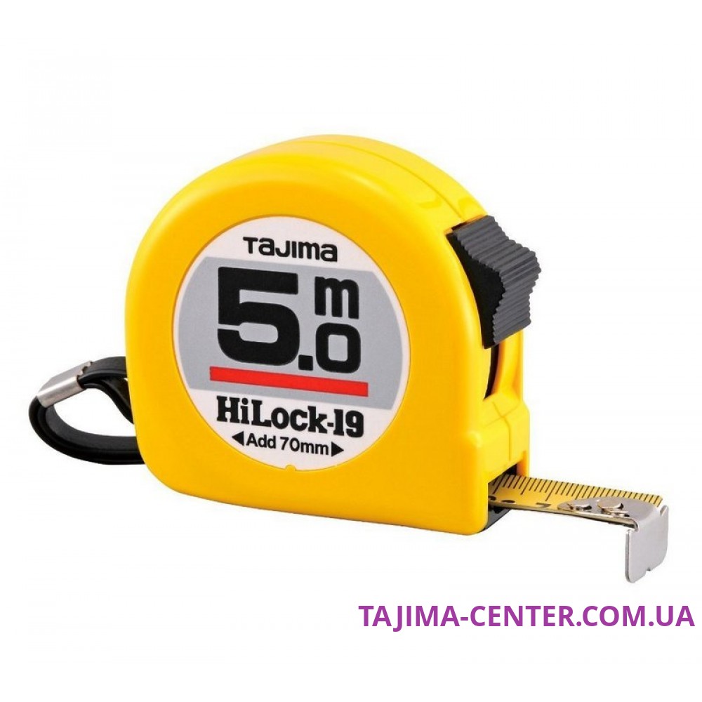 Рулетка універсальна HI LOCK, L19-50EB-EUR- 5м×19мм