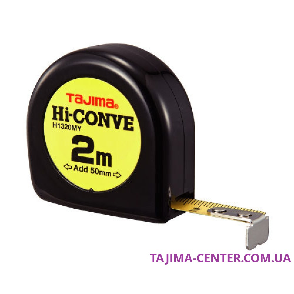 Рулетка компактна TAJIMA HI CONVE, NHC20MY, 2м×13мм