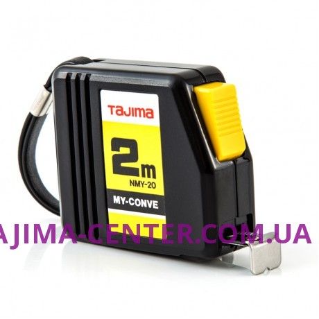 Рулетка компактна TAJIMA My Conve, NMY20MY - 2м×13мм