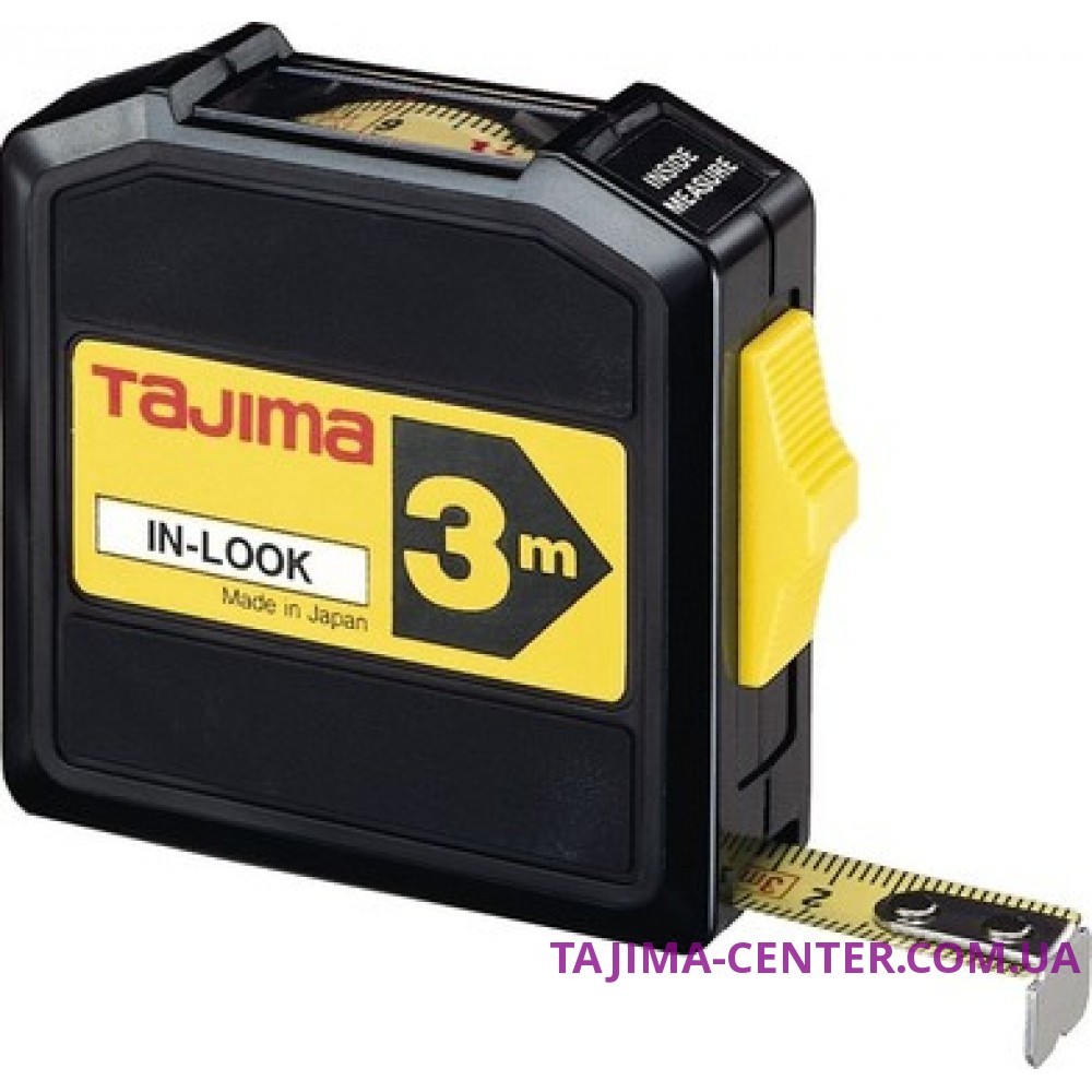 Рулетка з віконцем TAJIMA In Look, INL30MY - 3м×13мм