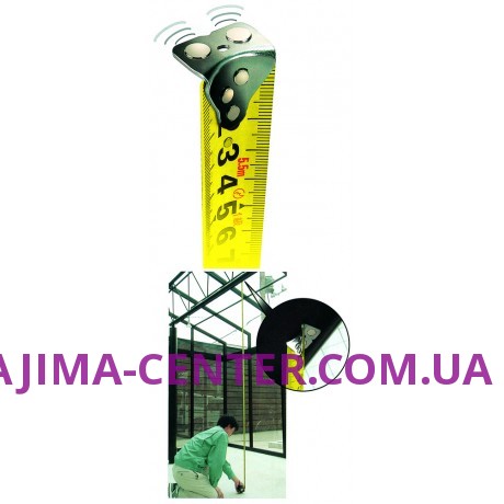Рулетка будівельна ударостійка з магнітом TAJIMA G-LOCK, GLM25-50EB-EUR - 5м×25мм