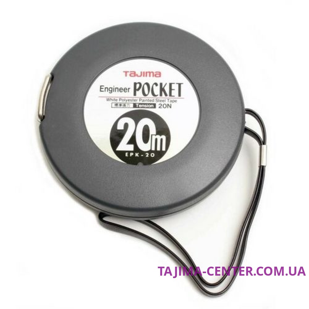 Рулетка інженерна TAJIMA ENGINEER POCKET, 20м, EPK20MW