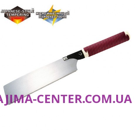 Ручна японська пила, ручка Short Red Handle, TAJIMA  Japan Pull, JPR265ST, 230мм