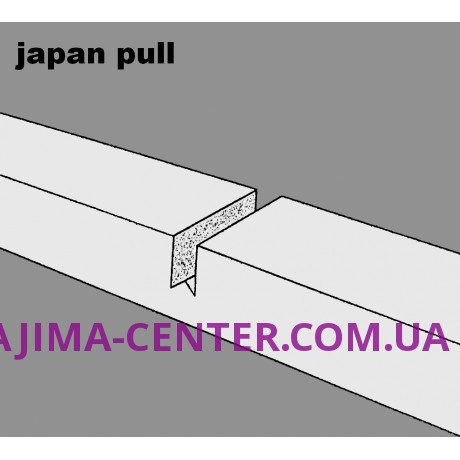 Ручна японська пила ручка Aluminist, TAJIMA  Japan Pull, JPR265A, 265мм