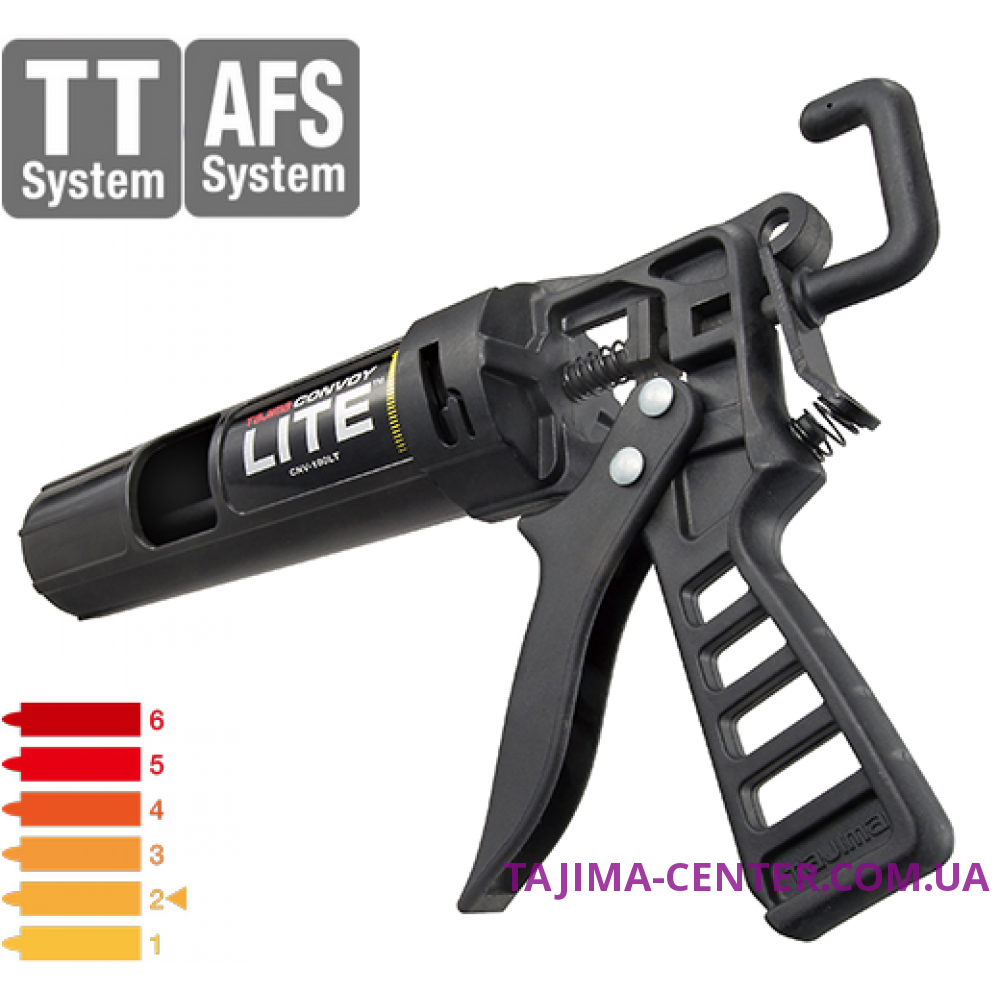Пістолет для герметиків TAJIMA CONVOY Lite, CNV-LITE