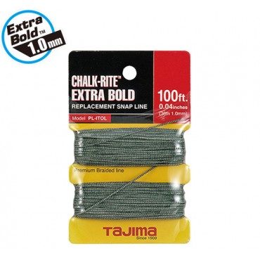 Запасний шнур для розмітки 1мм*30м TAJIMA  Extra Bold PLITOL