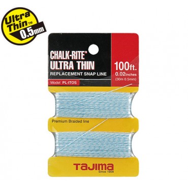 Запасний шнур для розмітки 0.5мм*30м TAJIMA Ultra Thin PLITOS