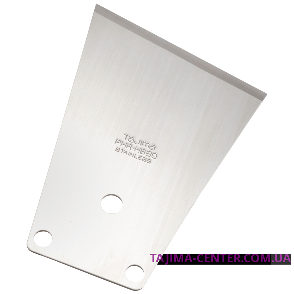 Запасне жорстке лезо TAJIMA для скребка HARD SPARE BLADE скошене 20°, PHR-HB80/-1