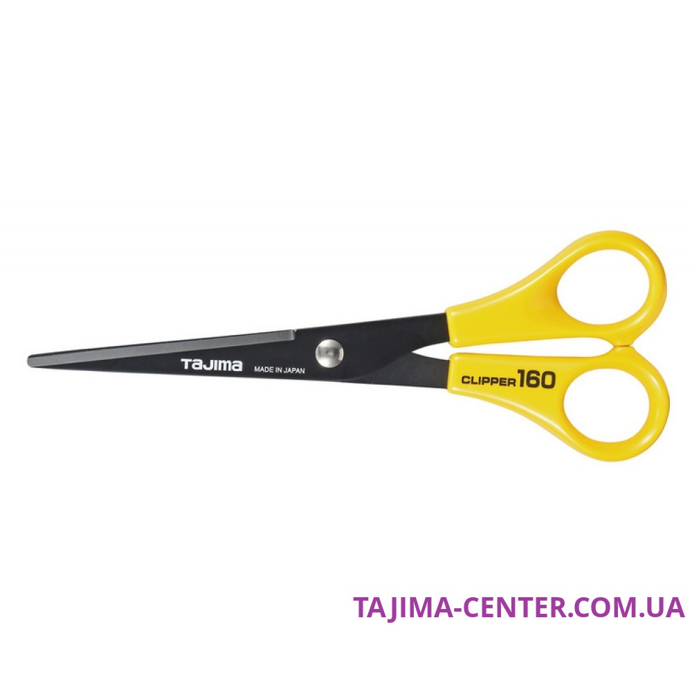 Ножиці прецизійні, з фторопластовим покриттям, TAJIMA CLIPPER CLP160, 160 мм