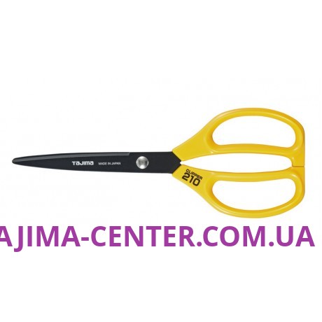 Ножиці універсальні, з фторопластовим покриттям, TAJIMA CLIPPER CLP210, 210 мм