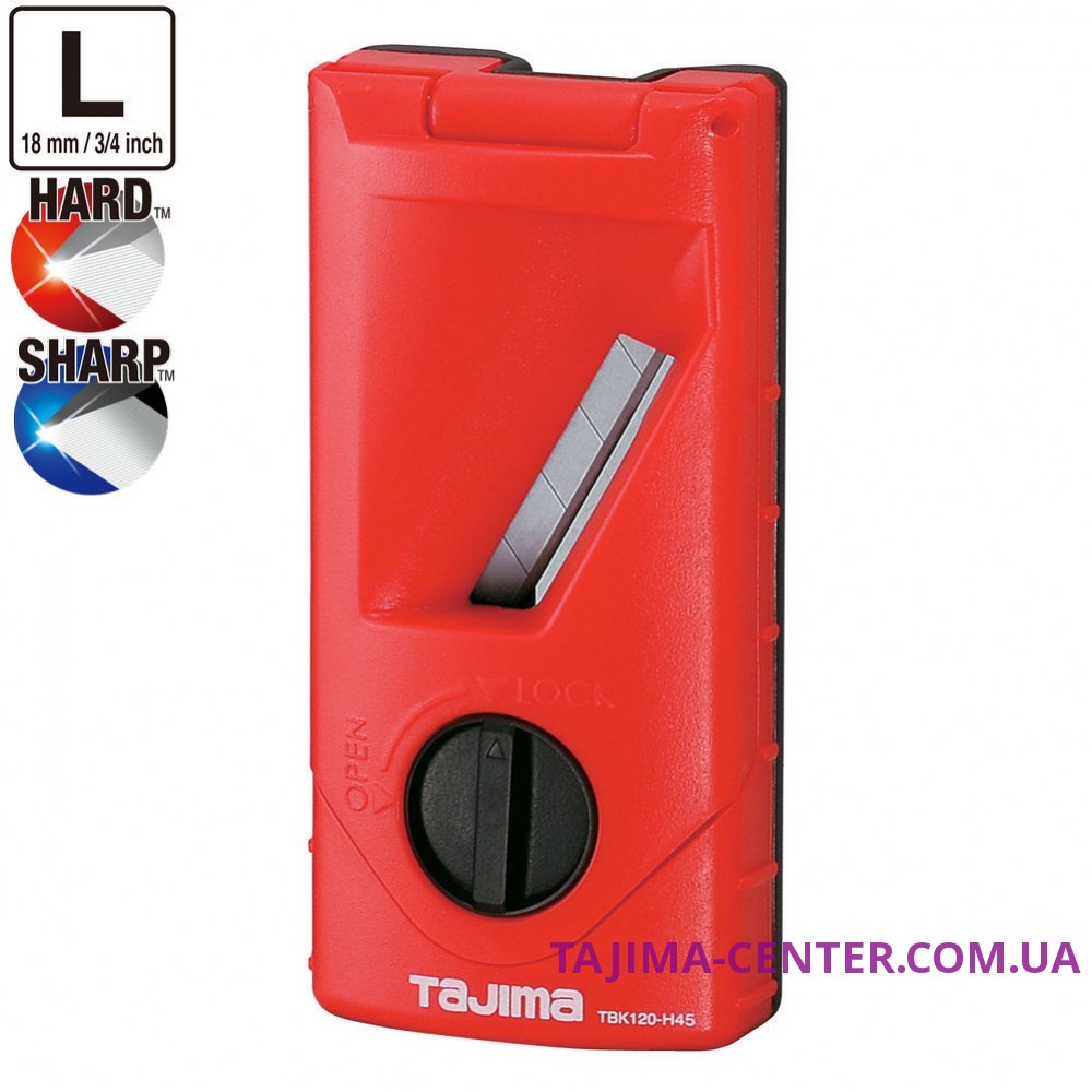 Рубанок кромочний для ГКЛ, TAJIMA Drywall Tool 45°, TBK120-H45, лезо 18 мм